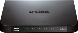 D-Link GO-SW-24G - Gigabit Easy Desktop Switch - 24x 1Gbps - Unmanaged - IPv6 ondersteuning - Layer 2