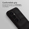 imoshion Hoesje - Geschikt voor Samsung Galaxy S24 Plus - EasyGrip Backcover - Zwart
