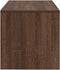 vidaXL - Tv-meubel - 60x40x40 - cm - bewerkt - hout - bruin - eikenkleur