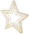 Kerstster goud - metaal - 89 cm hoog