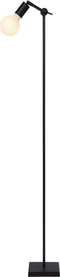 Atmooz - Decoratieve Ladder Mala - Woonkamer / Slaapkamer / Badkamer - Mat zwart metaal - Zwart - Hoogte 180cm - Metaal