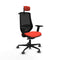 Bureaustoel Piqueras y Crespo D036G2H Donker oranje