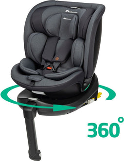 Bebeconfort EvoluFix Plus 360 i-Size - Autostoel - Achterwaarts tot 4 jaar - Tinted Black