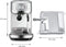 Sage Bambino Plus - Espressomachine - 54 mm portafilter 19 gram - 1,9L waterreservoir