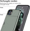 iMoshion Hoesje Geschikt voor iPhone 11 Hoesje - Ruimte voor 2 pasjes - iMoshion Backcover met pasjeshouder - Donkergroen