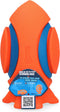 Chuckit! Kickoff – Hondenspeelgoed – Apporteerspeelgoed - Hondenbal – Duurzaam rubber – Oranje – 12 x 28 x 15 cm