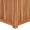 vidaXL - Plantenbak - verhoogd - 40x40x40 - cm - massief - teakhout