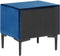 SEZANNE - Nachtkastje - Blauw - Fluweel