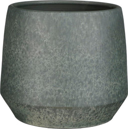 Mica Decorations Lotte Bloempot - 29x29x26 cm - Terra - Donkergroen