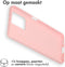 iMoshion Hoesje Geschikt voor Xiaomi Redmi Note 12 Pro Plus Hoesje Siliconen - iMoshion Color Backcover - roze