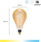 WiZ PS160 - Slimme LED Filamentlamp - Instelbaar wit licht - Amber