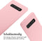 iMoshion Hoesje Geschikt voor Samsung Galaxy S10 Hoesje Met Koord - iMoshion Siliconen hoesje met koord - Roze