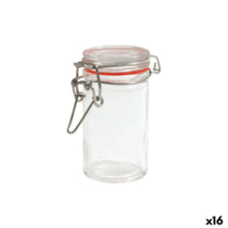 Glazen pot Viejo Valle 70 ml Ø 4,3 x 8,4 cm (3 Onderdelen) (16 Stuks)