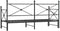 vidaXL - Slaapbank - met - onderschuifbed - zonder - matras - 80x200cm - staal - zwart