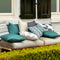 Dutch Decor - SANTORINI - Buitenkussen 40x60 cm - waterafstotend en uv-bestendig - Sagebrush Green - groen