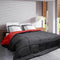 Quilt Poyet Motte Rood Grijs (240 x 260 cm)