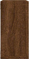 vidaXL - Wandschappen - kubus - 4 - st - 30x15x30 - cm - sonoma - bruin - eikenkleurig