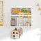 SoBuy Wandplank - Muurboekenkast - Max. 10 kg - 60 x 18 x 51 cm - Wit