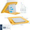 Leitz Ergo Cosy - Laptopstandaard - Ergonomisch ontwerp - 80% gerecycled plastic