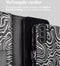 iMoshion Hoesje Geschikt voor Samsung Galaxy S21 FE Hoesje Met Pasjeshouder - iMoshion Design Bookcase smartphone - Meerkleurig / Black And White