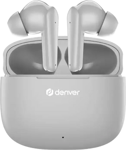 Denver TWE-48GR - Draadloze in-ear oordopjes - Bluetooth 5.3 - Grijs