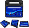 imoshion Tablet Hoes Kinderen - Geschikt voor Lenovo Tab M10 Plus, Lenovo Tab M10 FHD Plus - Kidsproof Backcover met handvat - Zwart