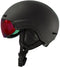 Sinner Montblanc Visor M - Skihelm - Lichtgewicht In-Mould technologie - Rood spiegelvizier