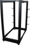 Startech 4POSTRACK25U - Serverrack 25U - Verstelbare diepte tot 40 inch - Zwart