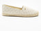 Michael Kors Kendrick Slip On - Dames Espadrilles - Zilver merklogo - Vanilla (maat 39)
