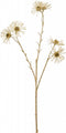 Emerald Kunstbloem Zijde bloem Daisy Spray - Polyester - Goud - 0 x 66 x 0 cm (BxHxD)