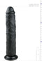 EasyToys - Realistische Dildo met Zuignap - 28,5 cm - Dildo's - Sex Toys voor Vrouwen en Mannen - Dildo Mannen Anaal - Zwart
