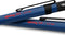 rOtring 500 vulpotlood | 0,5 mm HB-stift | Blauwe zeshoekige kunststof behuizing en antislip getex