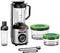 Bosch VitaPower Serie 8 MMBV625M - Vacuumblender - 1000W - met ToGo-fles en bewaardozen