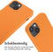 iMoshion Hoesje Geschikt voor iPhone 13 Hoesje Met Koord - iMoshion Siliconen hoesje met koord - Oranje