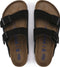 Birkenstock Arizona SFB VL - Slippers - Suède - Black - Maat 38