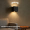 Goliving - Wandlamp met bewegingssensor - IP65 waterproof - Zwart