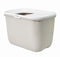 Savic Hop In - Kattenbak - Bovenopening - Wit/Mokka - 58,5 x 39 x 39,5 cm