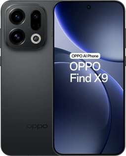 OPPO Find X9 - Smartphone - 16GB RAM - 512GB opslag - Zwart
