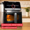 Tefal Easy Fry Smart & Silence XXL EY876D - Stille Airfryer XXL - 7L - 1700W - 55 Programma's - Tot 8 Personen