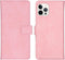iMoshion Hoesje Geschikt voor iPhone 12 Pro Max Hoesje Met Pasjeshouder - iMoshion Luxe Bookcase - Roze