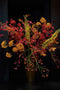 Silk-ka Kunstbloem-Zijden Bloem-Kunsttak Bessentak Geel 94 cm