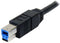 Startech.com 3m USB 3.2 A naar B Kabel - Male/Male - 5Gb/s - Zwart