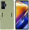 iMoshion Hoesje Geschikt voor Xiaomi Poco F4 GT 5G Hoesje Siliconen - iMoshion Color Backcover - groen