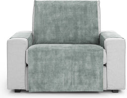 Hoes voor stoel Eysa TURIN Parelgrijs 100 x 110 x 55 cm