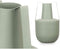 Vaas Met handvatten Groen Staal 14 x 24 x 14 cm (6 Stuks)