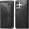 iMoshion Hoesje Geschikt voor Samsung Galaxy S23 Ultra Hoesje Met Pasjeshouder - iMoshion Mandala Bookcase - Zwart