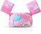 JUST23 Puddle Jumper Zeemeermin - Zwemvest met Verstelbare Zwembandjes - Voor Kinderen 14-25 KG - Roze