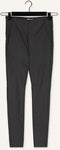 Object Objbelle MW Coated Leggings - Dames Legging met knipbare lengte - Zwart