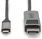 Digitus DB-300334-010-S - USB-C naar DisplayPort Adapter - 8K ondersteuning - Zwart