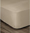 LOVELY HOME Hoeslaken 100% katoen 90x190x25 cm beige